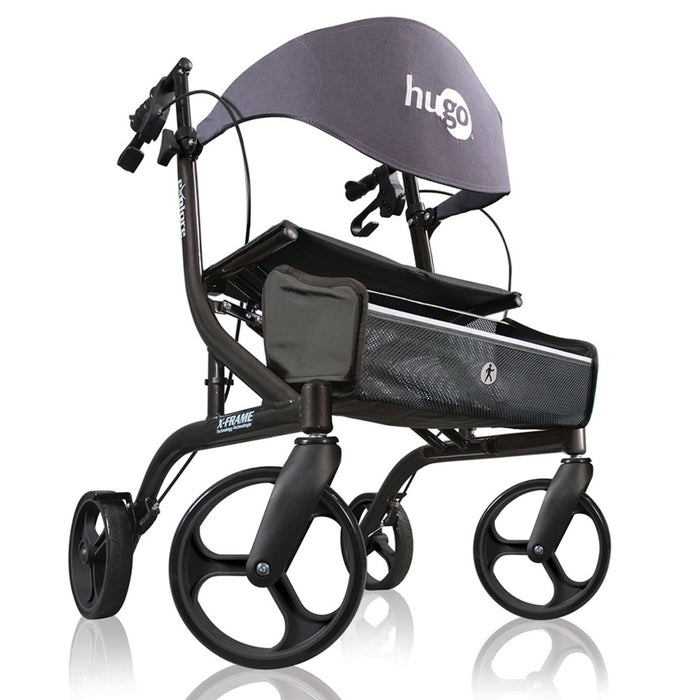 Drive Medical Hugo eXplore Side-Fold Rolling walker with a Seat — 700-977
