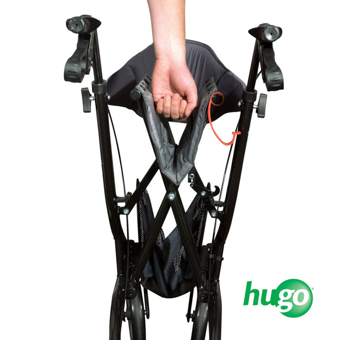 Drive Medical Hugo eXplore Side-Fold Rolling walker with a Seat — 700-977