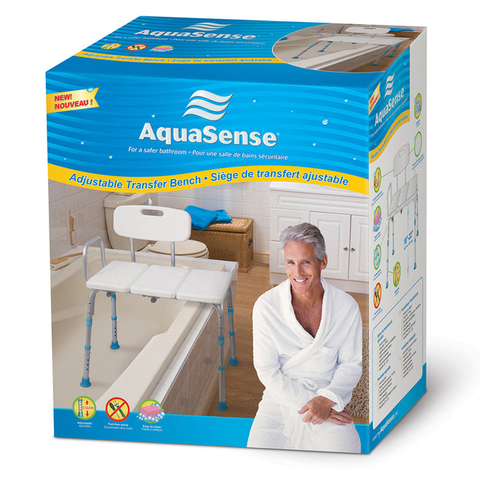 Drive Medical Aquasense Adjustable Transfer Bench — 770-406