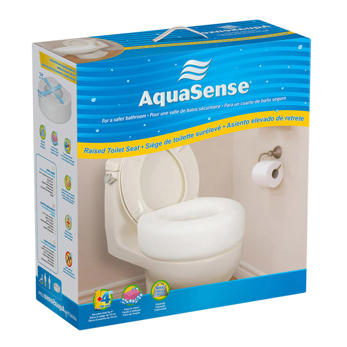 Drive Medical AquaSense Economy Raised Toilet Seat — 770-610
