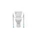 Drive Medical AquaSense Adjustable Toilet Safety Rails, to Floor — 770-665