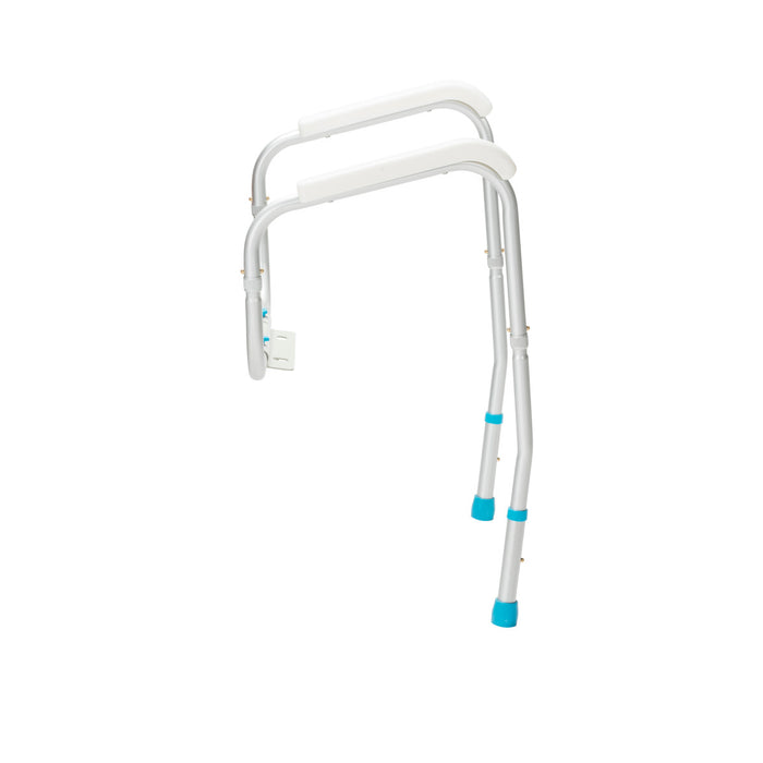 Drive Medical AquaSense Adjustable Toilet Safety Rails, to Floor — 770-665