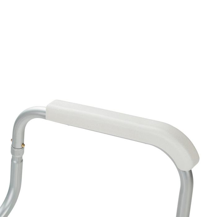 Drive Medical AquaSense Adjustable Toilet Safety Rails, to Floor — 770-665