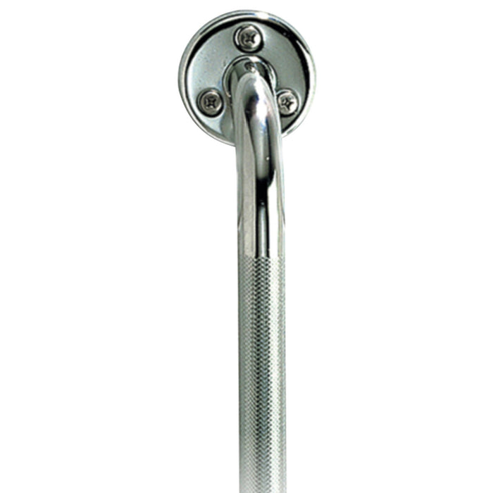 Drive Medical AquaSense Knurled Chrome Grab Bar — 785-100