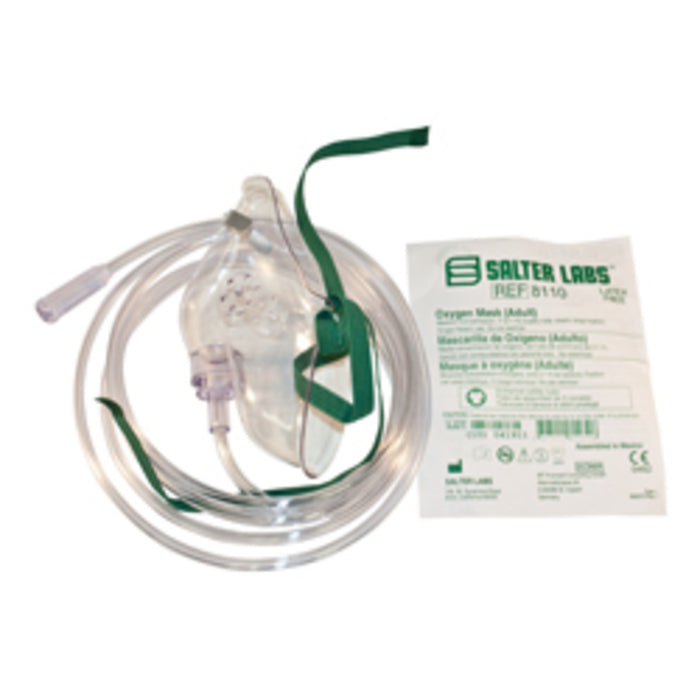 Drive Medical Adult elongated oxygen mask, w/7ft — 8110