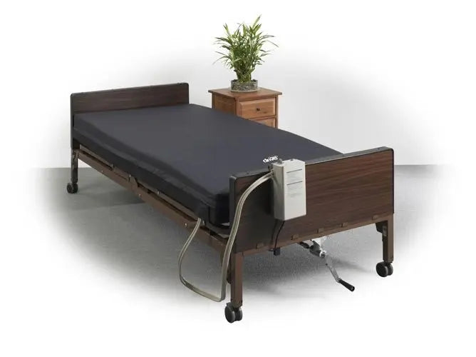 Drive Medical Balanced Aire Non-Powered Self Adjusting Convertible Mattress with Pump Kit — BA9600-PUMP-KIT-42