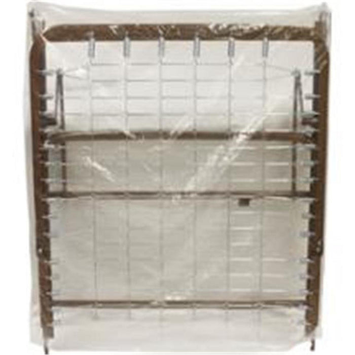 Drive Medical Clear Plastic Split Spring Bed Cover, 1 mil — BAG-7252R