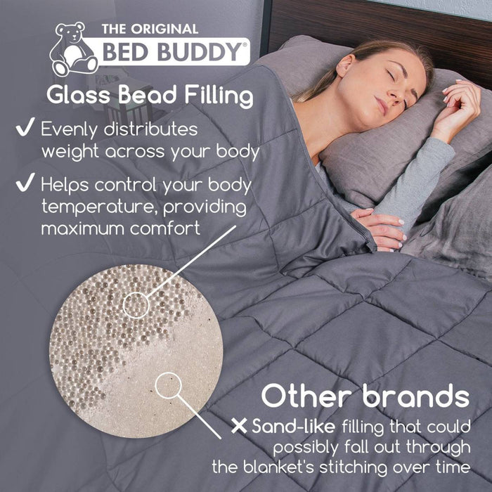 Drive Medical Bed Buddy Weighted Blanket, Adult Size — BBF1017-01