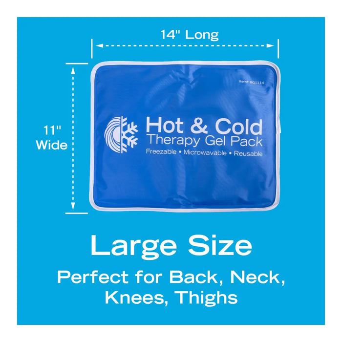 Drive Medical Roscoe Reusable Hot/Cold Gel Pack (11" x 14") — BG1114