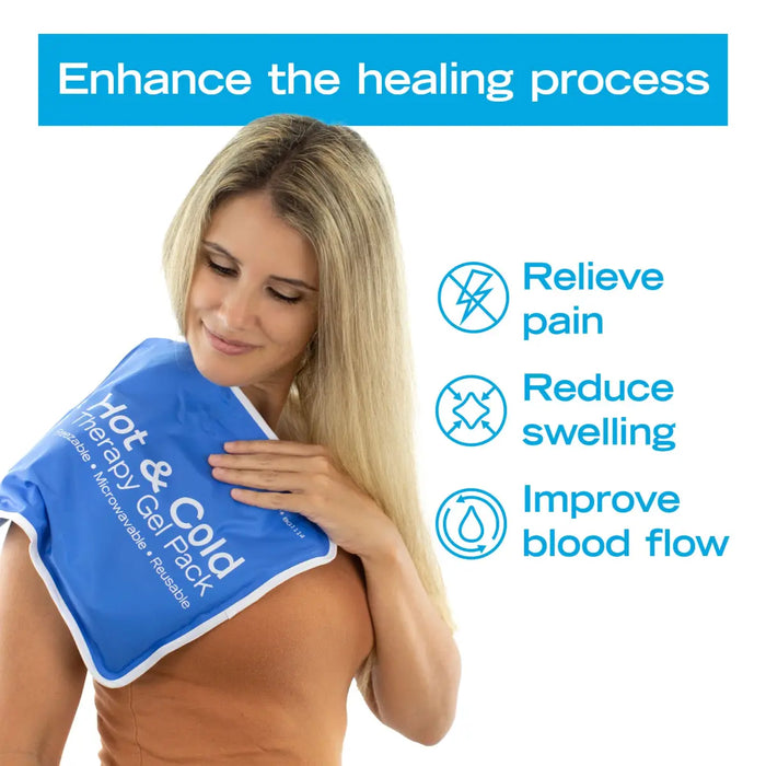Drive Medical Roscoe Reusable Hot/Cold Gel Pack (11" x 14") — BG1114