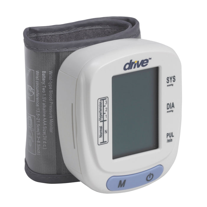 Drive Medical Automatic Blood Pressure Monitor, Wrist Model — BP2116