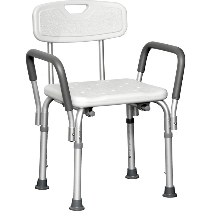 Drive Medical ProBasics Deluxe Shower Chair with Padded Arms — BSCWBA
