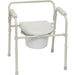 Drive Medical ProBasics Folding Commode with Full Seat — BSFC