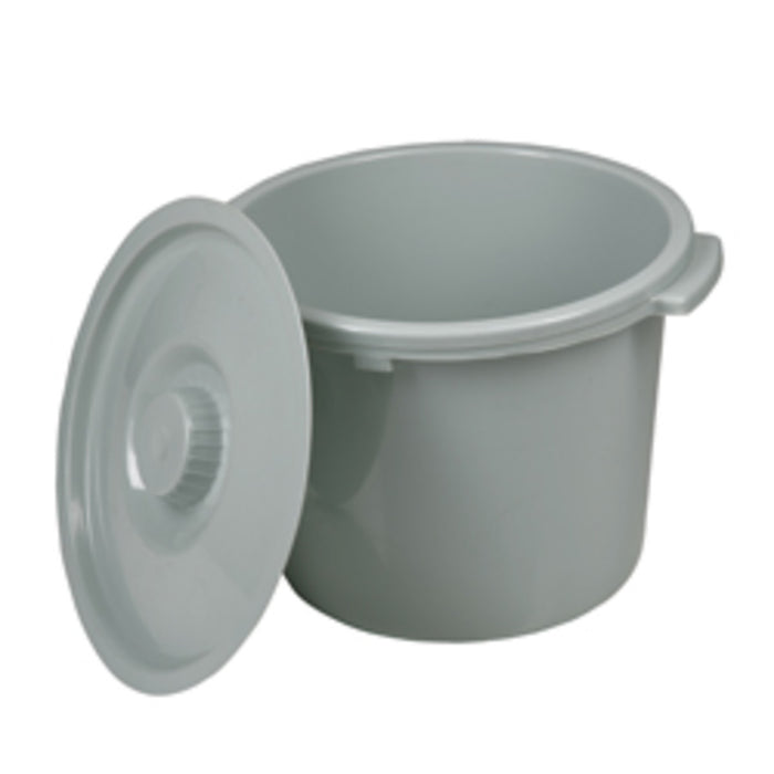 Drive Medical Commode Bucket with Handle and Lid (BS31C, BTH-31C) — BTH-BUC