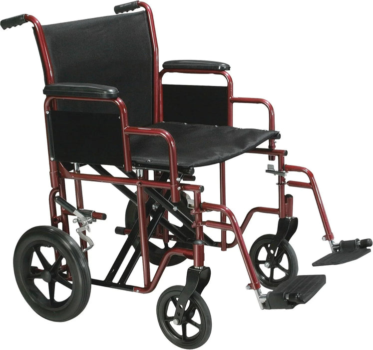 Drive Medical Bariatric Steel Transport Chair — BTR20-R
