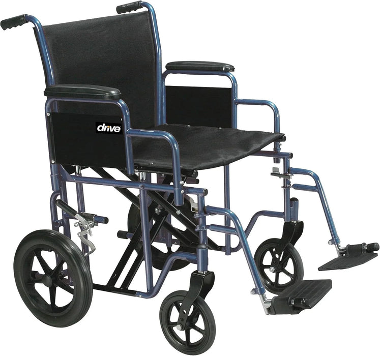 Drive Medical Bariatric Steel Transport Chair — BTR22-B