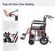 Drive Medical Bariatric Steel Transport Chair — BTR22-R