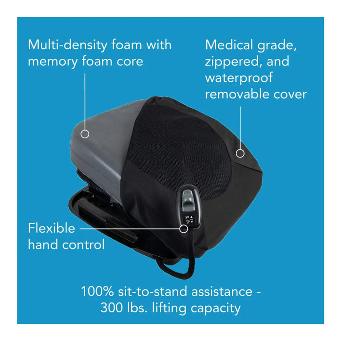 Drive Medical Uplift Premium Power Seat (17" Wide) — CCFPS3017