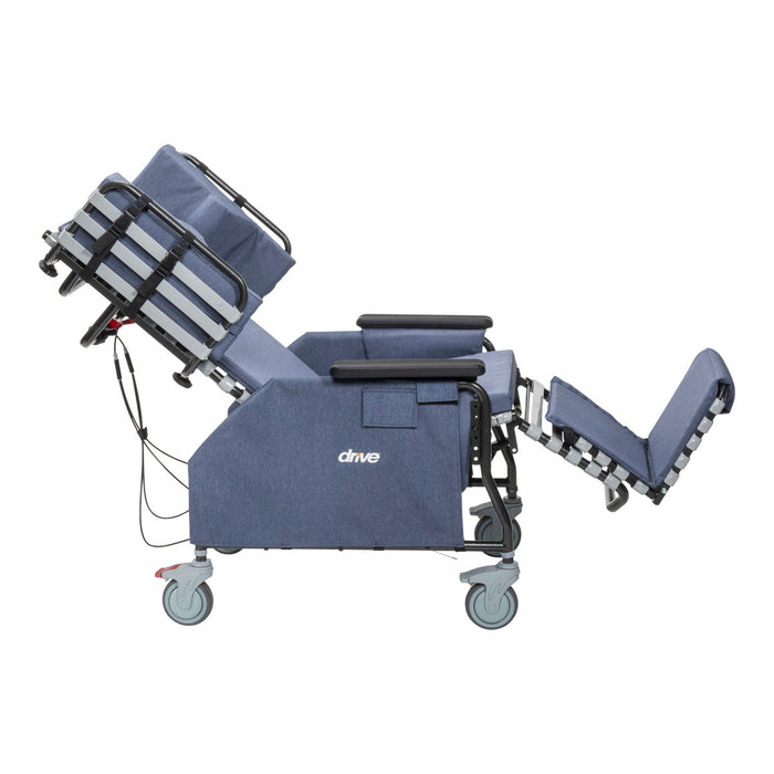 Drive Medical Rose Comfort Max tilt and recline chair with casters — CLN400-20