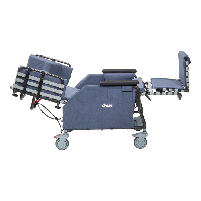 Drive Medical Rose Comfort Max tilt and recline chair with casters — CLN400-20