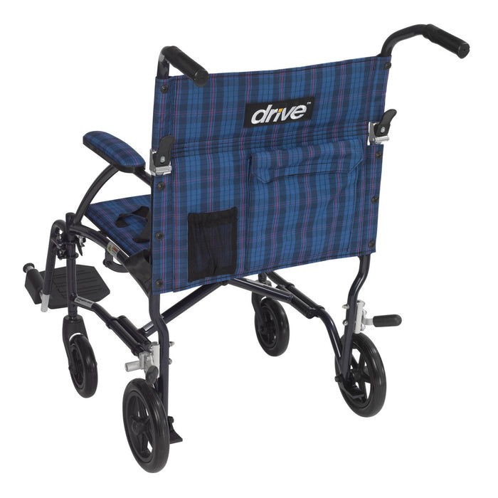 Drive Medical Fly-Lite Aluminum Transport Chair — DFL19-BL