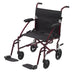 Drive Medical Fly-Lite Aluminum Transport Chair — DFL19-RD
