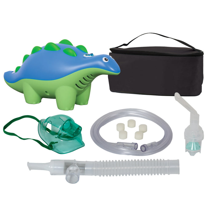 Drive Medical Roscoe Dinosaur Nebulizer with Disposable Neb Kit, TruNeb Kit — DINO-TRUWB-PB