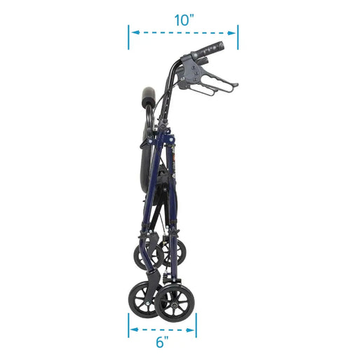 Drive Medical Carex Steel Rolling Walker — FGA22100 0000