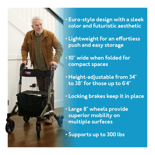 Drive Medical Carex Crosstour Rolling Walker — FGA23000 0000