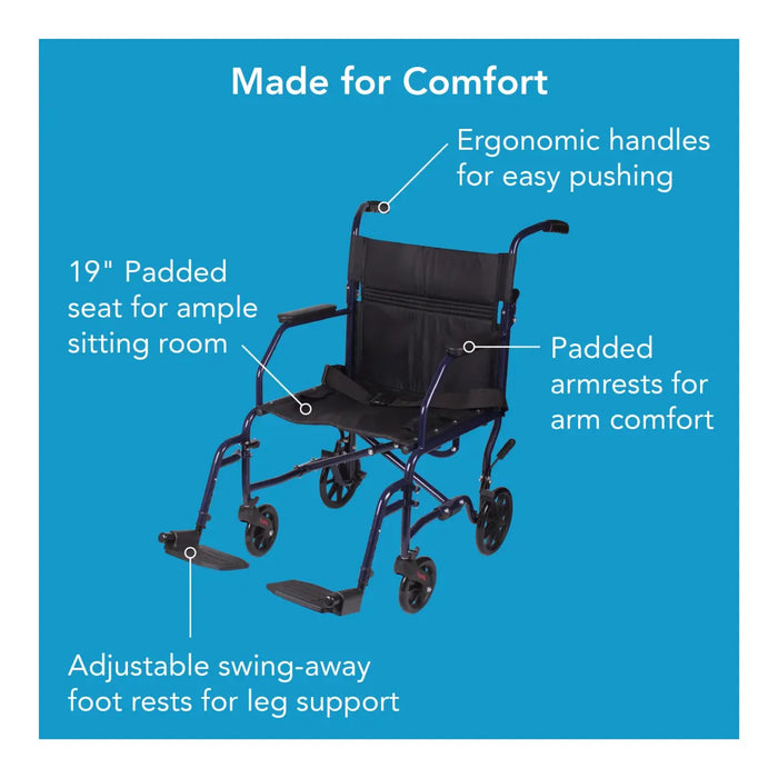 Drive Medical TRANSPORT CHAIR           CP:1 — FGA33677 0000
