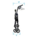Drive Medical Carex Step 'N Rest Aluminum Rollator, Black — FGA62200 0000