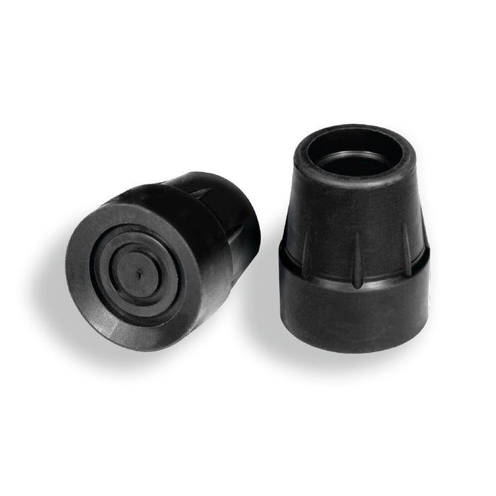 Drive Medical Carex Black Cane Tips - 3/4" — FGA71800 0000