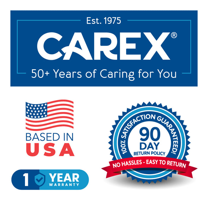 Drive Medical Carex Black Cane Tips - 3/4" — FGA71800 0000