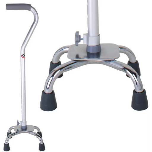 Drive Medical SMALL BASE QUAD CANE W/OFFSET* — FGA758C0 0000