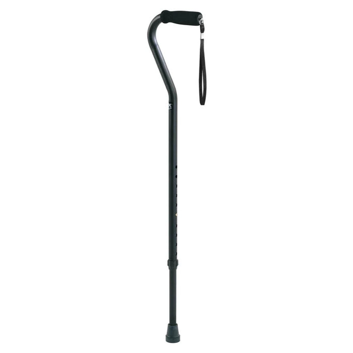 Drive Medical Carex Offset Aluminum Cane - Black — Case Of 4 — FGA78411 0000