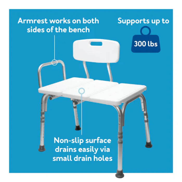 Drive Medical Carex Shower Transfer Bench — FGB15300 0000