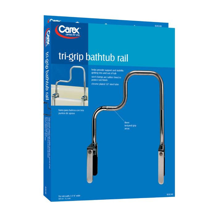 Drive Medical Carex Tri-Grip Bathtub Rail — FGB20200 0000