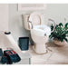 Drive Medical Carex E-Z Lock Raised Toilet Seat W/ Adjustable Armrests — FGB30300 0000