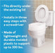 Drive Medical Carex Toilet Seat Elevator - Standard — FGB30700 0000