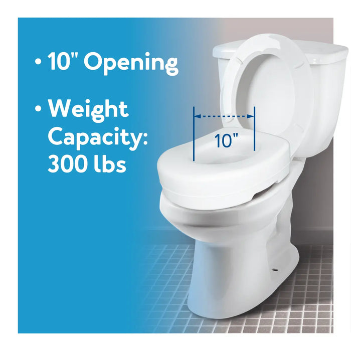 Drive Medical Carex Raised Toilet Seat — FGB31000 0000