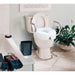 Drive Medical Carex E-Z Lock Raised Toilet Seat w/ Armrests — FGB311C0 0000