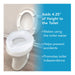 Drive Medical Carex Safe Lock Raised Toilet Seat — FGB31300 0000