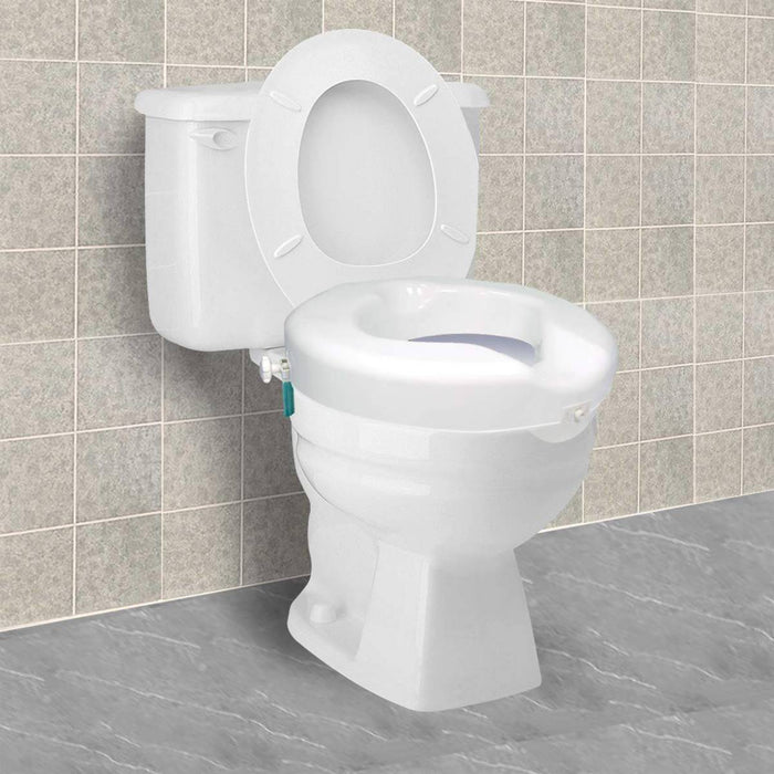 Drive Medical Carex Safe Lock Raised Toilet Seat — FGB31300 0000