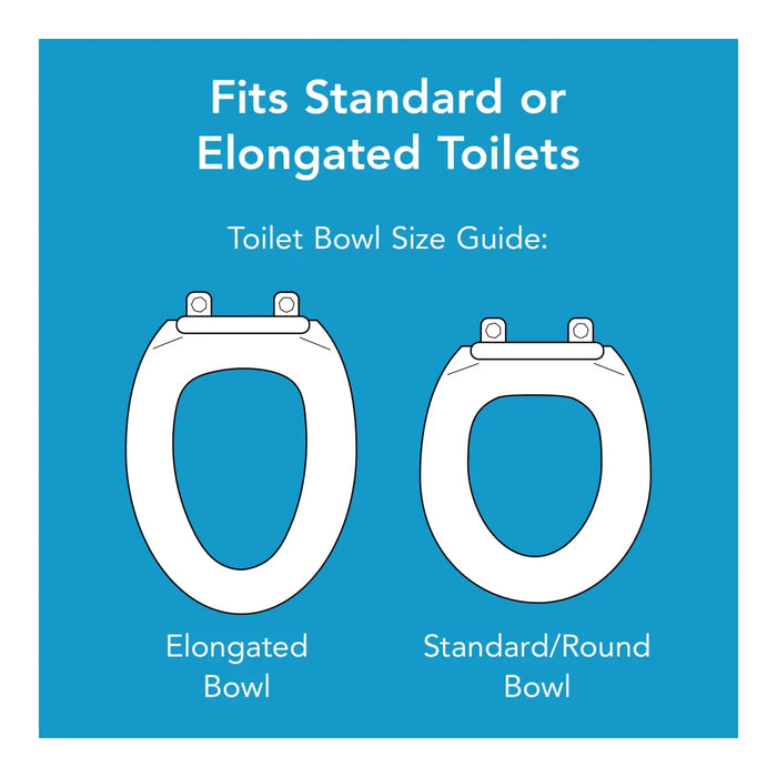 Drive Medical Carex Safe Lock Raised Toilet Seat — FGB31300 0000