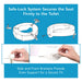 Drive Medical Carex Safe Lock Raised Toilet Seat — FGB31300 0000
