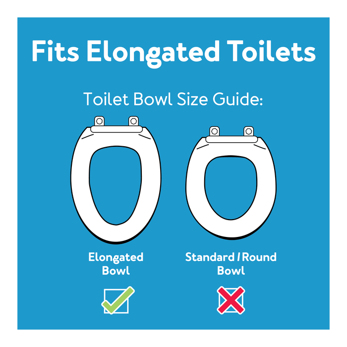 Drive Medical Carex Toilet Seat Elevator with Handles - Elongated — FGB31600 0000