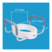 Drive Medical Carex Toilet Seat Elevator with Handles - Standard — FGB31700 0000