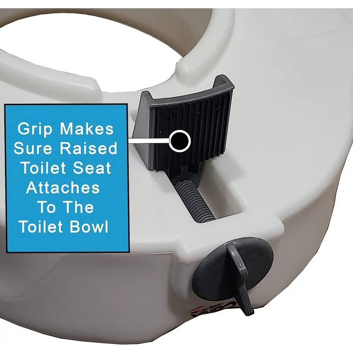 Drive Medical Carex Classics Raised Toilet Seat with Armrests — FGB31877 0000