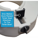 Drive Medical Carex Classics Raised Toilet Seat with Armrests — FGB31877 0000