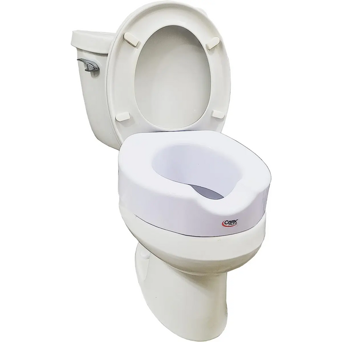 Drive Medical Carex Quick-Lock Raised Toilet Seat — FGB32000 0000